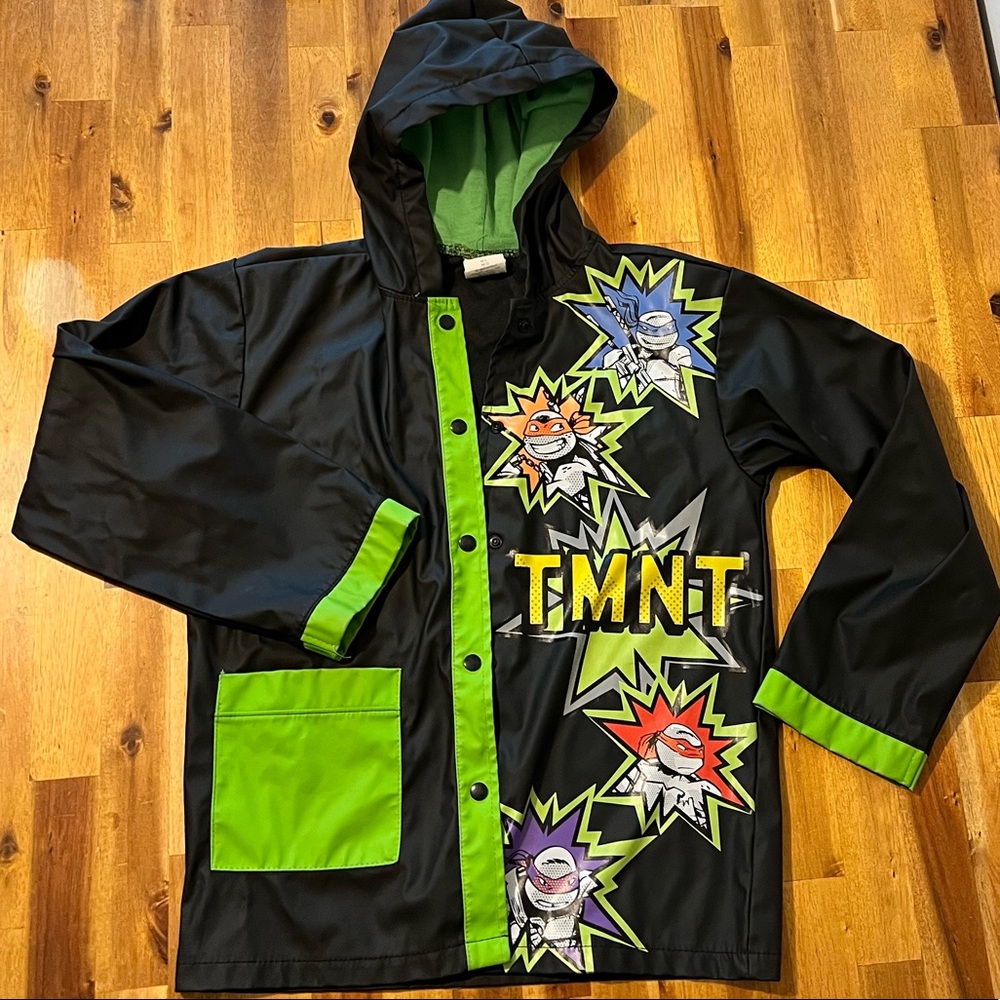 Boys TMNT Rain Jacket